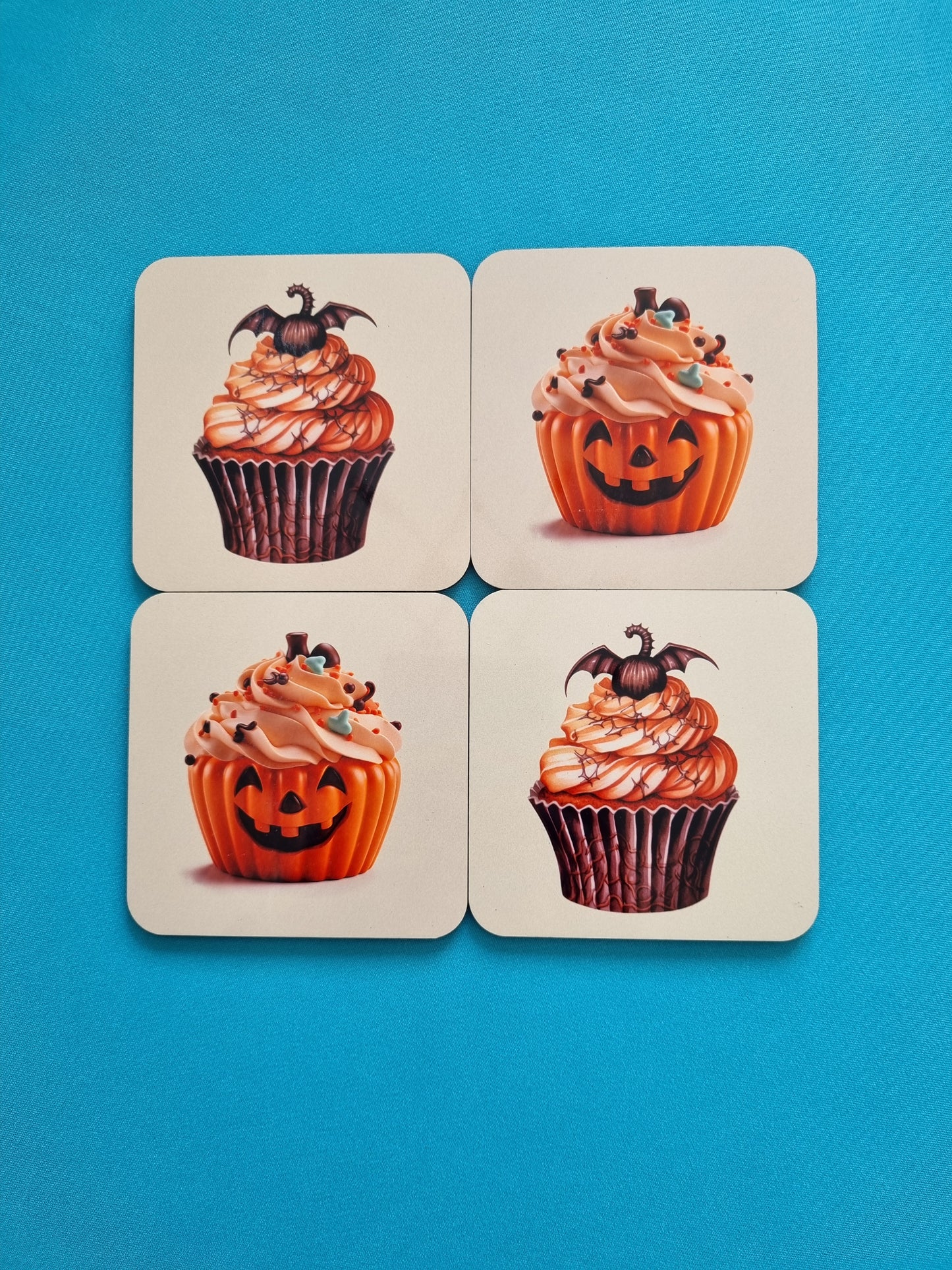 Halloween Sets of Drinks Coasters