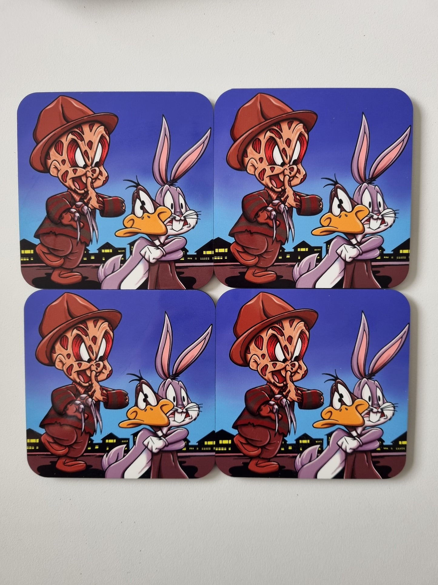 Halloween Sets of Drinks Coasters