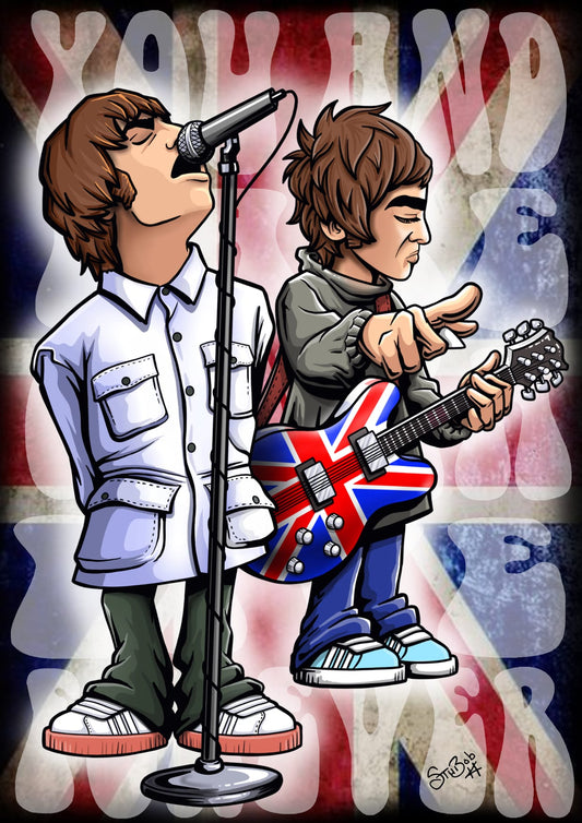 Definitely Maybe Oasis Art